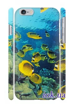 Чехол с морскими рыбками для iPhone 6/6S Plus