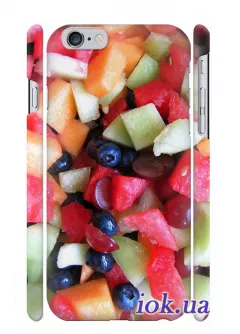 Чехол с кусочками фруктов для iPhone 6/6S Plus