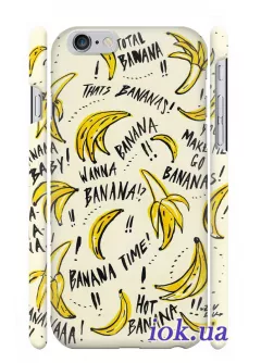 Чехол с необычными бананами для iPhone 6/6S