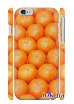 Чехол с мандаринами для iPhone 6/6S Plus