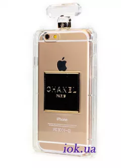 Женский чехол Chanel для iPhone 6 Plus, прозрачный