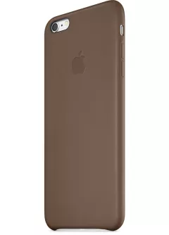 Фирменный чехол для iPhone 6 Plus из кожи, коричневый