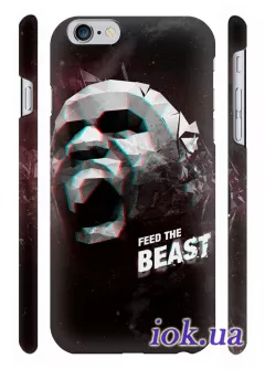 Чехол на Айфон 6 Плюс - Fead the Beast
