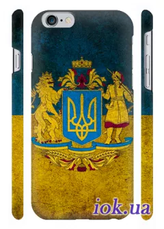 Чехол на iPhone 6 Plus - Исторический герб Украины