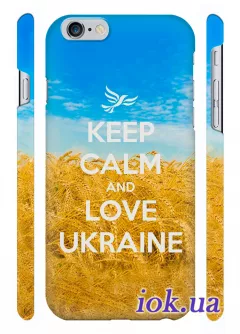 iPhone 6 Plus накладка с прикольным украинским дизайном