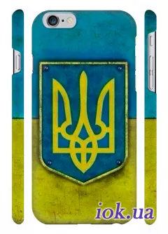 Чехол на iPhone 6 Plus - Символика Украины