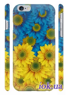 iPhone 6 Plus чехол с украинскими цветами