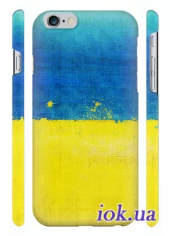 Чехол на iPhone 6 Plus - Цвета Украины