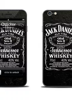 Наклейка на iPhone 6 - Jack Daniel's