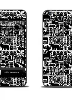 Наклейка на iPhone 6 - Marimekko
