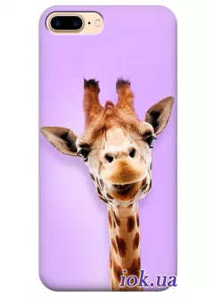 Чехол для iPhone 7 Plus - Жираф