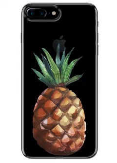 Чехол для iPhone 7 Plus - Большой ананас