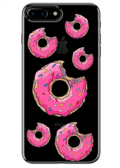 Чехол для iPhone 7 Plus - Пончики