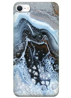 Чехол для iPhone SE (2020) - Синий Опал