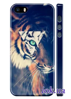 Чехол для iPhone SE - Тигр