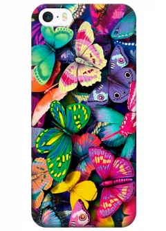 Чехол для iPhone SE - Бабочки