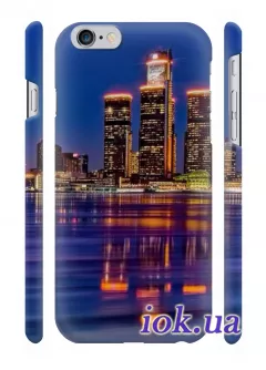 Чехол с фото ночного города для iPhone 6/6S