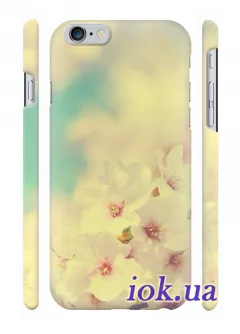 Чехол с нежными цветами для iPhone 6/6S