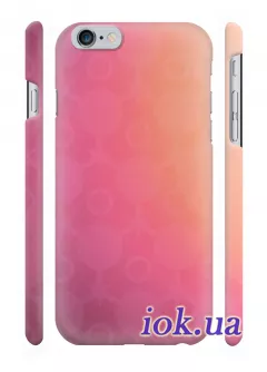 Розовый чехол для iPhone 6/6S
