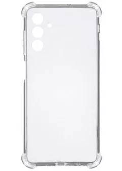 TPU чехол GETMAN Ease logo усиленные углы для Samsung Galaxy A13 4G, Бесцветный (прозрачный)