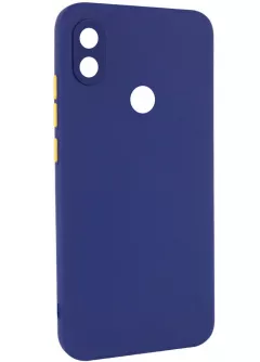 Чехол TPU Square Full Camera для TECNO POP 3, Синий