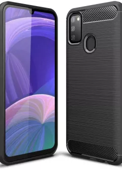 TPU чехол Slim Series для Samsung Galaxy M30s / M21, Черный