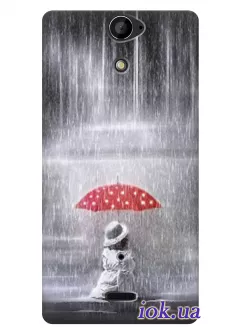 Чехол для Sony Xperia V - Под дождем 