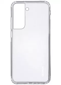 TPU чехол GETMAN Clear 1,0 mm для Samsung Galaxy S21, Бесцветный (прозрачный)