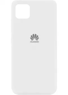 Чехол Silicone Cover My Color Full Protective (A) для Huawei Y5p, Белый / White