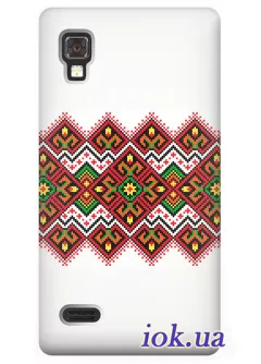 Чехол для LG Optimus L9 - Украинские традиции 