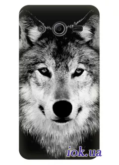 Чехол для Galaxy Core 2 (G355) - Волк