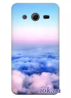 Чехол для Galaxy Core 2 (G355) - Облака