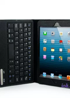 Чехол с клавиатурой для iPad Mini, кожа