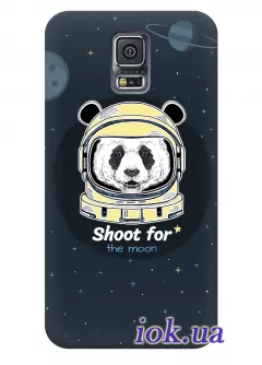 Чехол для Galaxy S5 Plus - Shoot for the moon