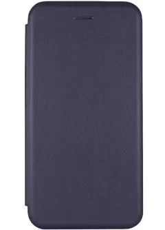 Кожаный чехол-книжка Classy для Samsung Galaxy A57 5G, Темно-синий