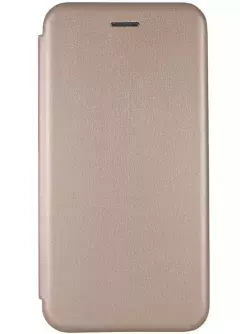 Кожаный чехол-книжка Classy для Xiaomi Redmi 13 , Золотой