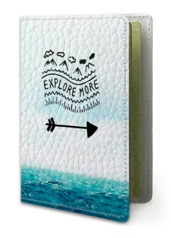 Обложка для паспорта -  Море