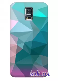 Чехол для Galaxy S5 Plus - Красивая геометрия