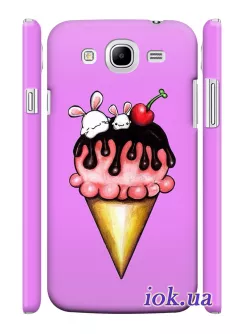 Чехол для Samsung Galaxy Mega 5.8 - Мороженое 