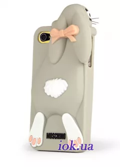 Чехол кролик Moschino для смартфона iPhone 4/4S