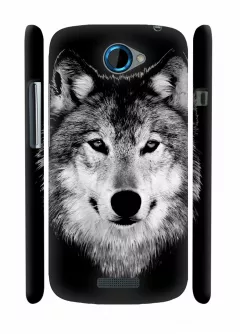 Чехол для HTC One S - Волк