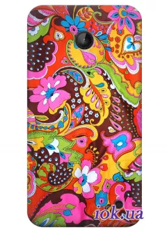 Чехол для Nokia Lumia 630 - Красочные цветы 