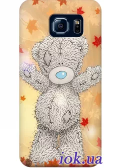Чехол для Galaxy S6 Edge - Мишка Тедди 