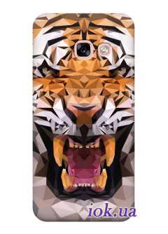 Чехол для Galaxy A7 2017 - Тигр