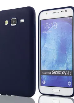 Силиконовый чехол Candy для Samsung J510F Galaxy J5 (2016), Синий
