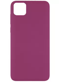 Чехол Silicone Cover Full without Logo (A) для Huawei Y5p, Бордовый / Marsala