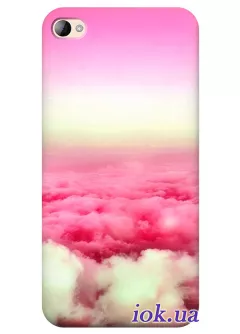 Чехол для Lenovo S90 - Розовые облака