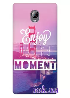 Чехол для Lenovo Vibe P1 - Enjoy Every Moment