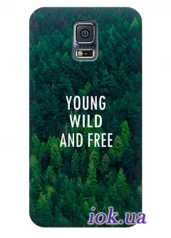 Чехол для Galaxy S5 Plus - Молодой дикий и свободный