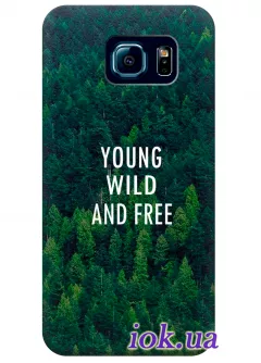 Чехол для Galaxy S6 - Молодой дикий и свободный